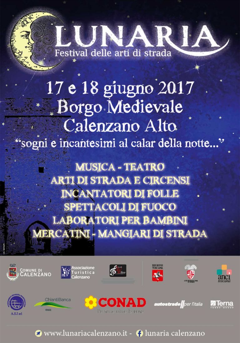 “Lunaria”, il festival di strada al Castello di Calenzano Alto KANE.IT